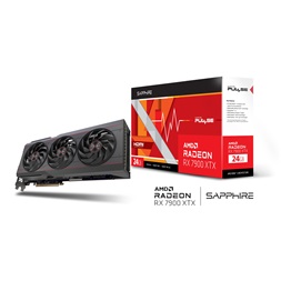 SAPPHIRE PULSE AMD Radeon RX 7900 XTX 24G GDDR6 (11322-02-20G) Videokártya