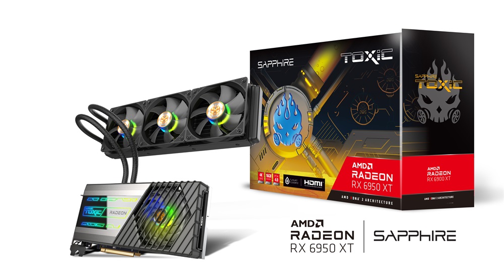 SAPPHIRE TOXIC RX 6950 XT LE GAMING OC AMD 16GB GDDR6 256bit PCIe videokártya