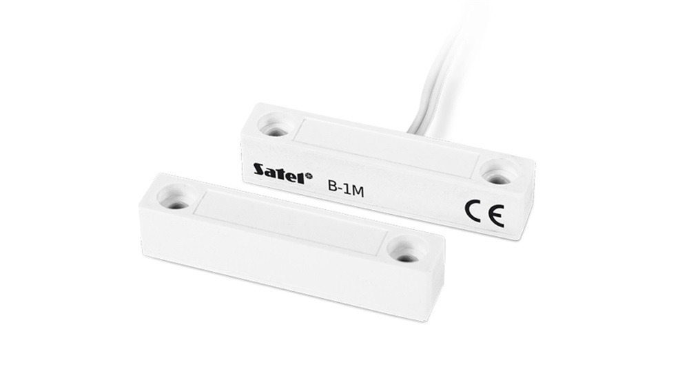 SATEL B1M felületre szerelhető/fehér színű/mágneses nyitásérzékelő