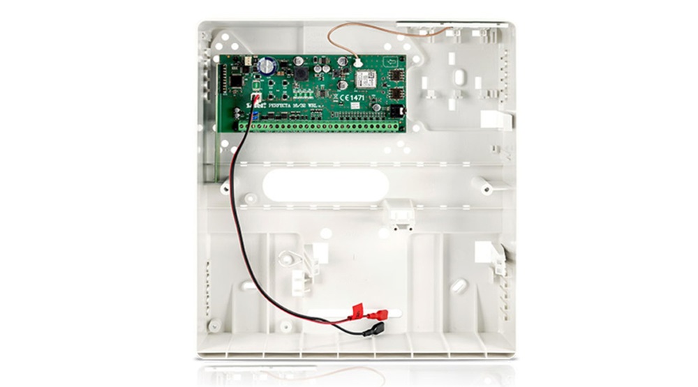 SATEL PERFECTA32WRLASET beépített 433MHz-s vevő modullal/8-32 zónáig bővíthető/riasztóközpont panel