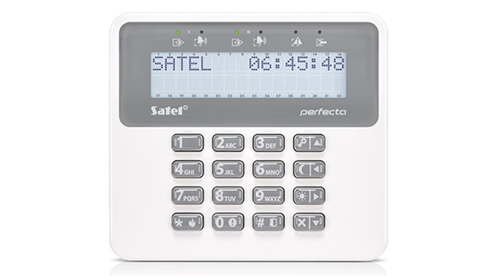 SATEL PRFLCD Perfecta LCD kezelő