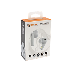 SBOX EB-TWS72 True Wireless Bluetooth fehér fülhallgató