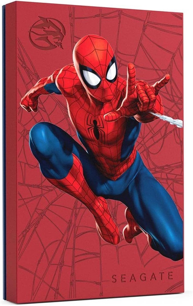 SEAGATE FireCuda Marvel Spiderman 2,5" 2TB USB 3.0 külső winchester