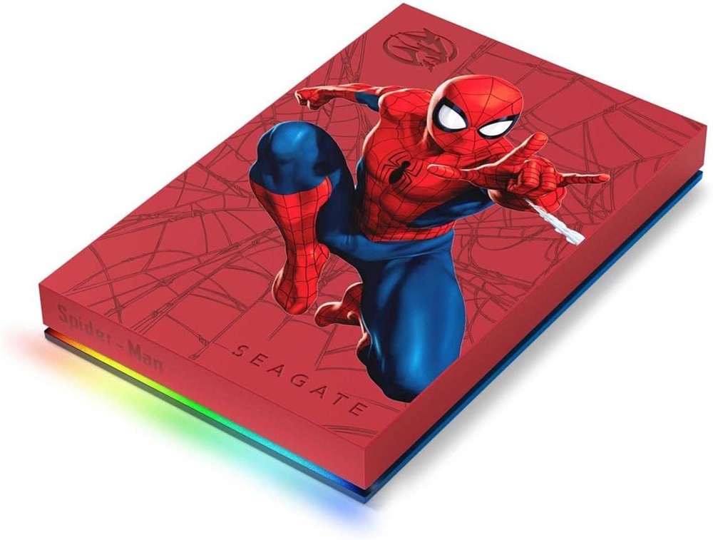 SEAGATE FireCuda Marvel Spiderman 2,5" 2TB USB 3.0 külső winchester