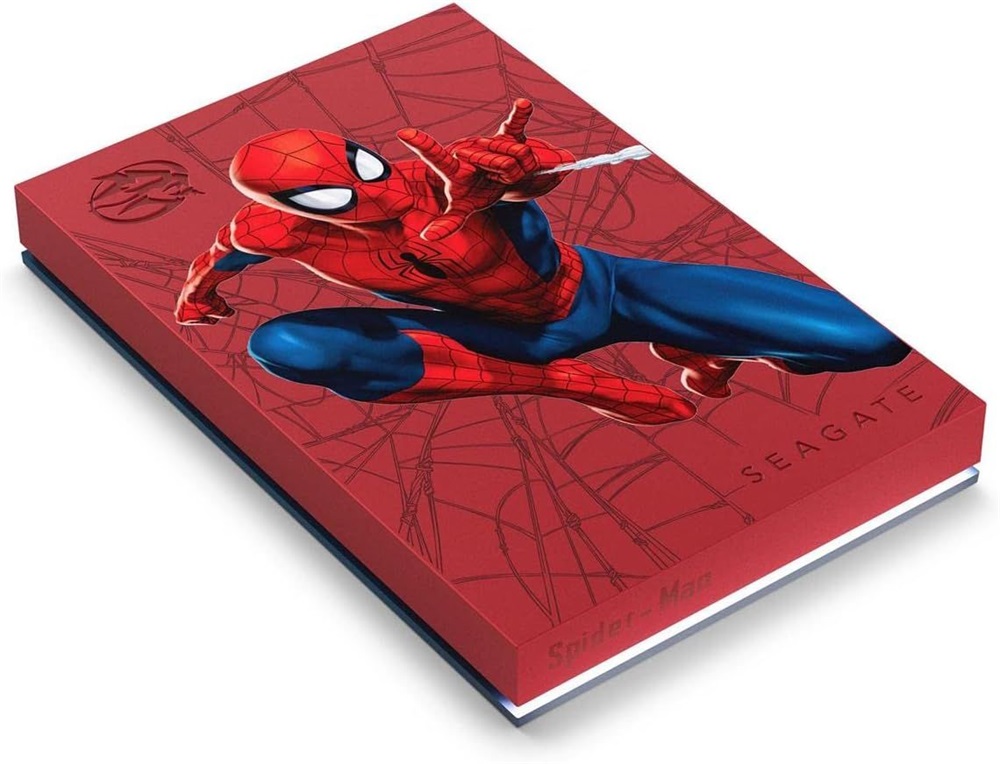 SEAGATE FireCuda Marvel Spiderman 2,5" 2TB USB 3.0 külső winchester