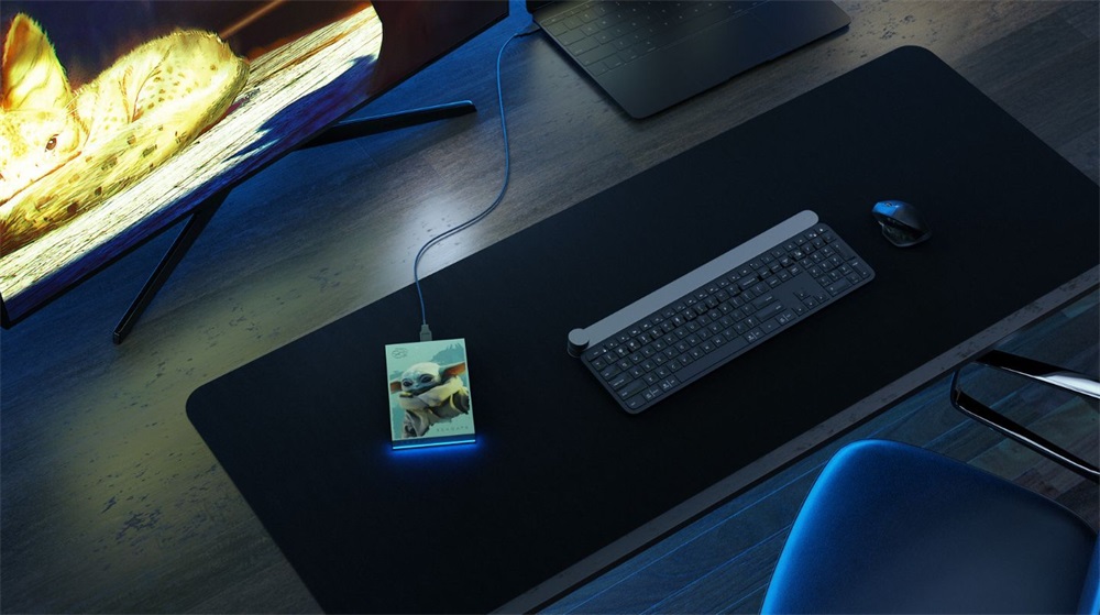 SEAGATE FireCuda Star Wars Grogu 2,5" 2TB USB 3.0 külső winchester