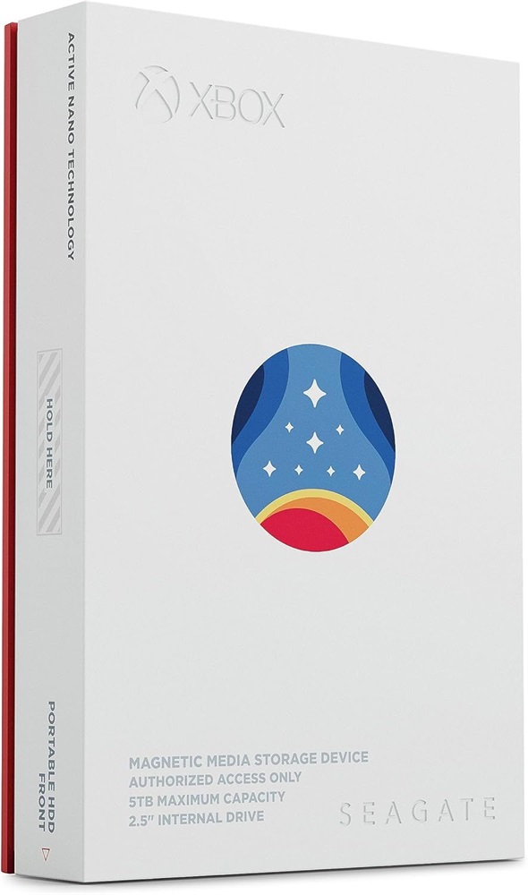 SEAGATE FireCuda Starfield 2,5" 5TB USB 3.0 külső winchester