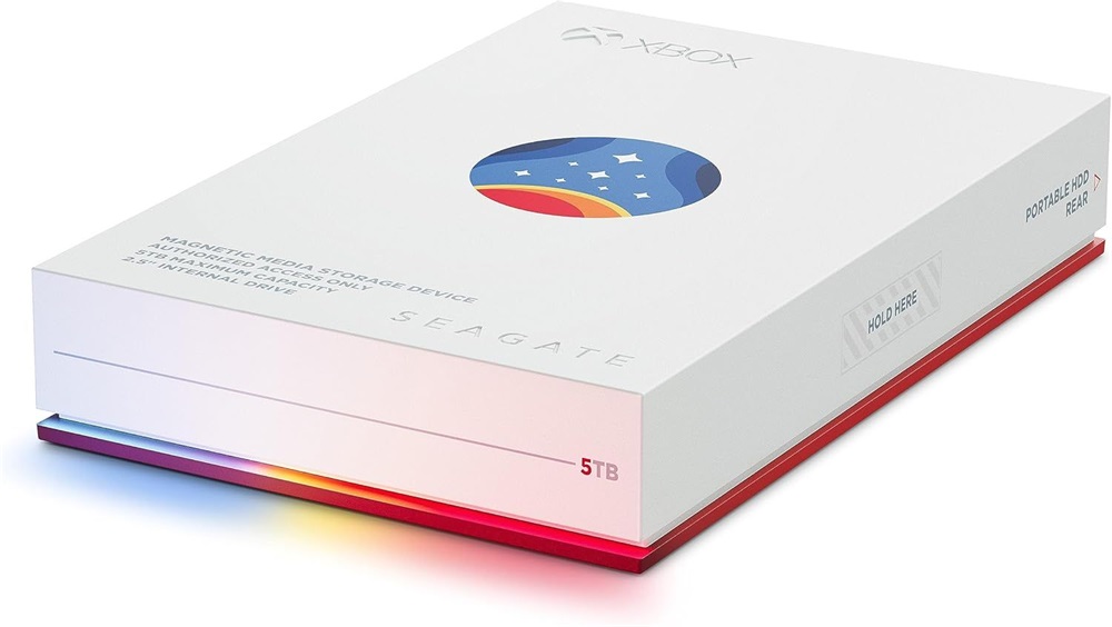 SEAGATE FireCuda Starfield 2,5" 5TB USB 3.0 külső winchester