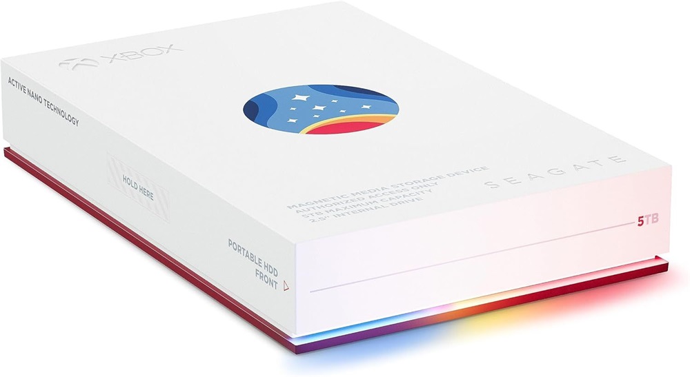 SEAGATE FireCuda Starfield 2,5" 5TB USB 3.0 külső winchester