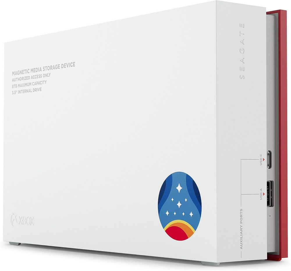 SEAGATE FireCuda Starfield Game HUB 3,5" 8TB USB 3.0 külső winchester