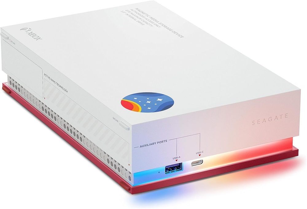SEAGATE FireCuda Starfield Game HUB 3,5" 8TB USB 3.0 külső winchester