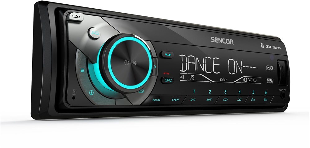 SENCOR SCT 5051BMR Bluetooth/USB/SD/MP3 autóhifi fejegység