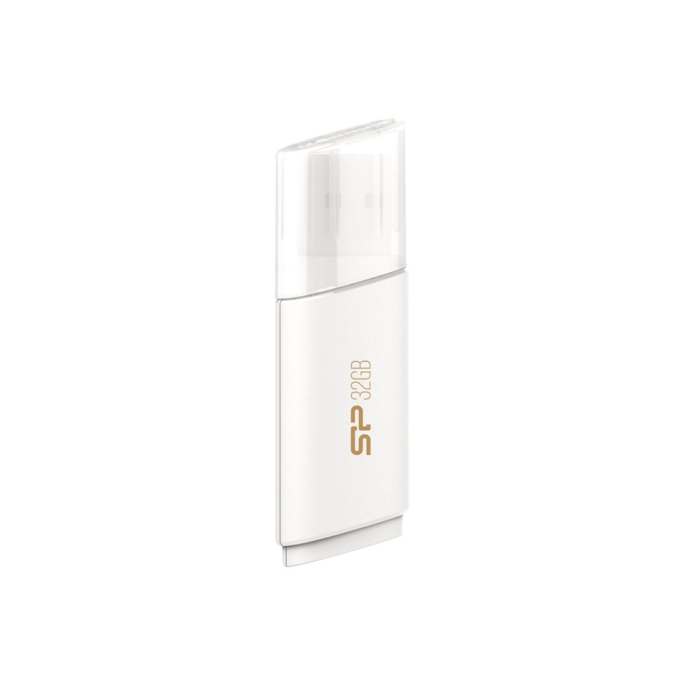Silicon Power 32GB USB 3.2 Gen 1 A fehér Blaze B06 Flash Drive