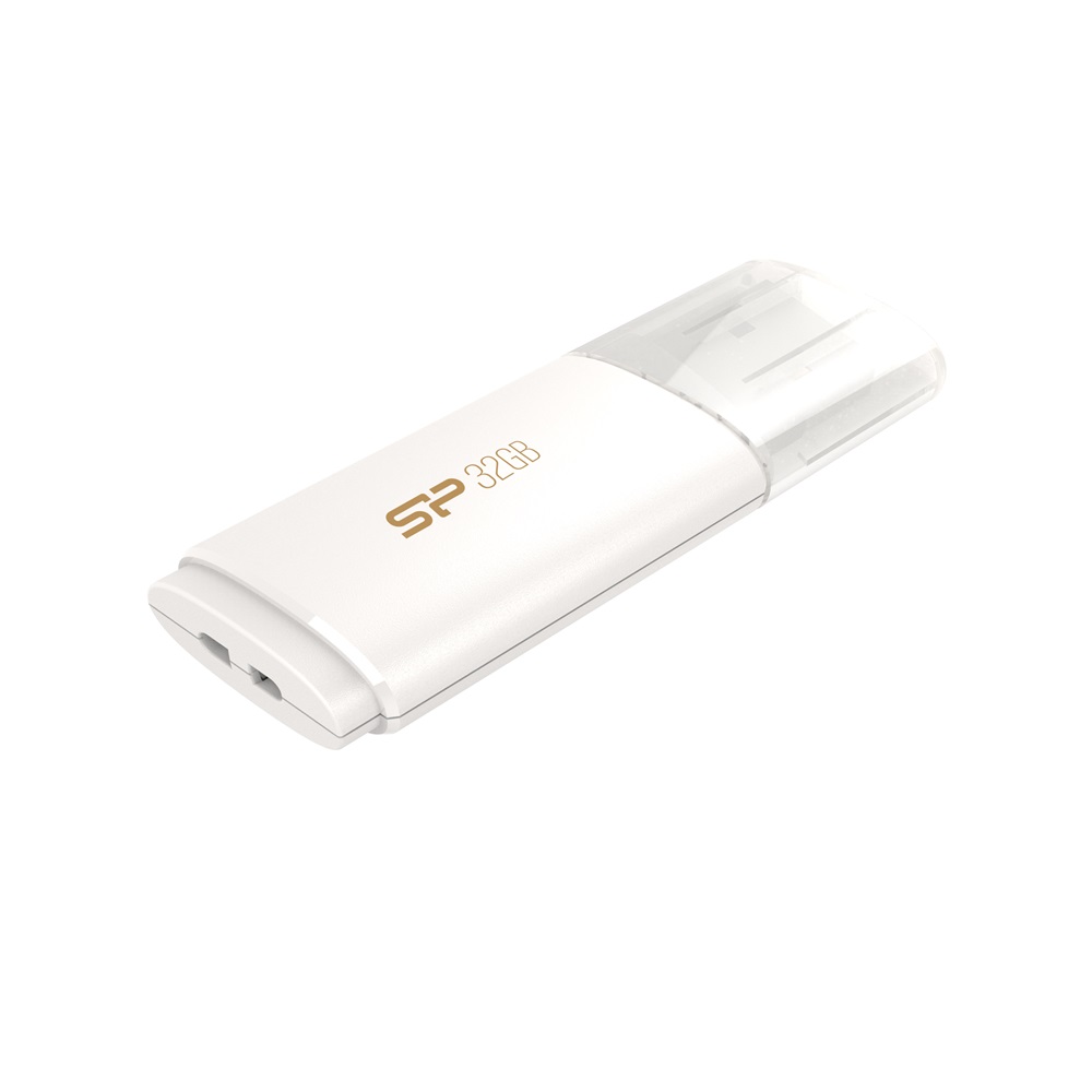 Silicon Power 32GB USB 3.2 Gen 1 A fehér Blaze B06 Flash Drive