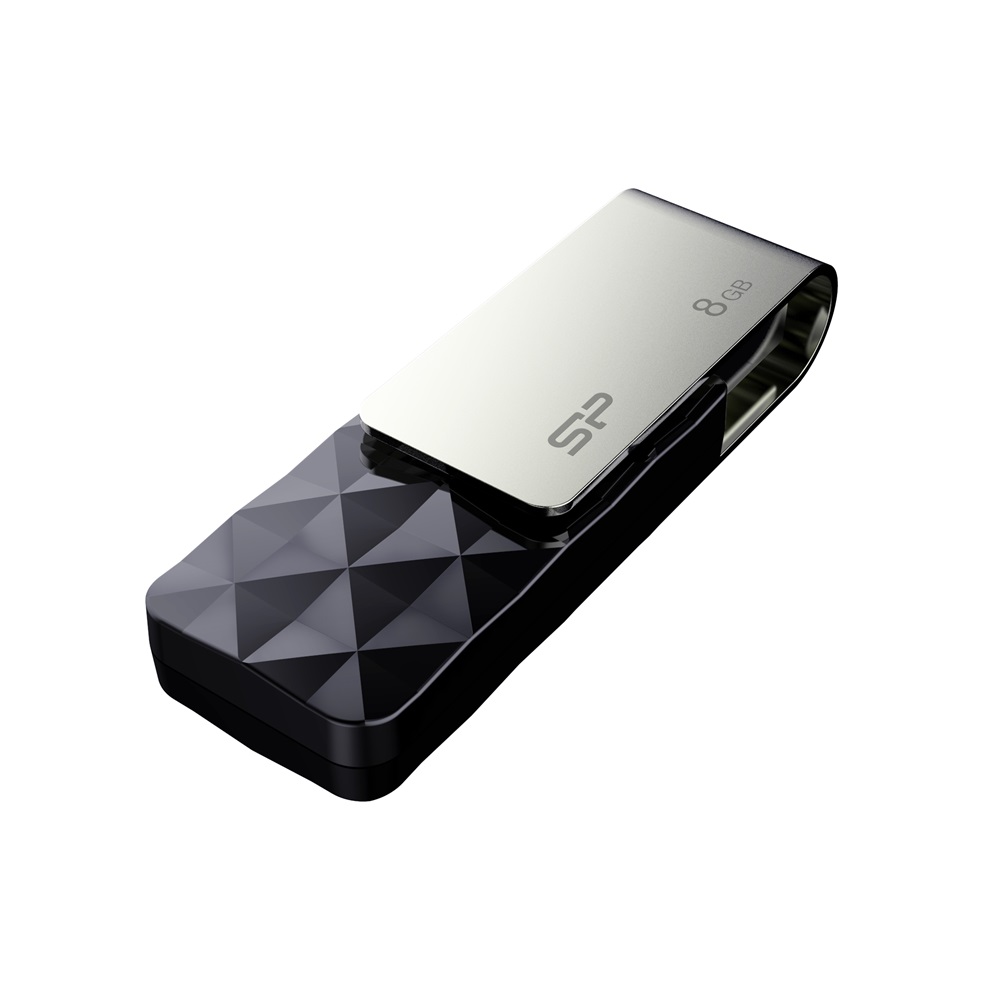 Silicon Power 8GB USB 3.2 Gen 1 A fekete Blaze B30 Flash Drive
