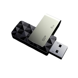 Silicon Power 8GB USB 3.2 Gen 1 A fekete Blaze B30 Flash Drive