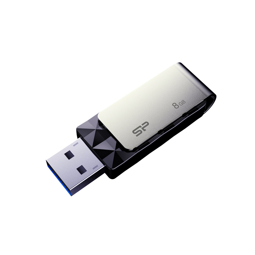Silicon Power 8GB USB 3.2 Gen 1 A fekete Blaze B30 Flash Drive