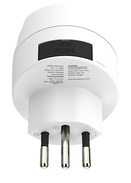 SKROSS (1.500272) Svájc/Olaszország/Brazília utazó adapter