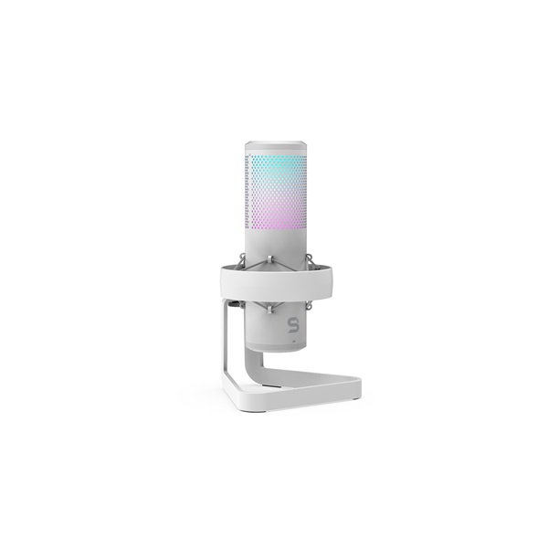 SPC Gear AXIS Onyx White USB streaming mikrofon