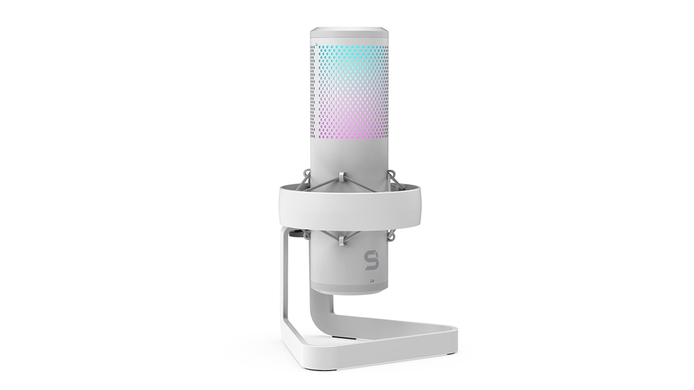 SPC Gear AXIS Onyx White USB streaming mikrofon