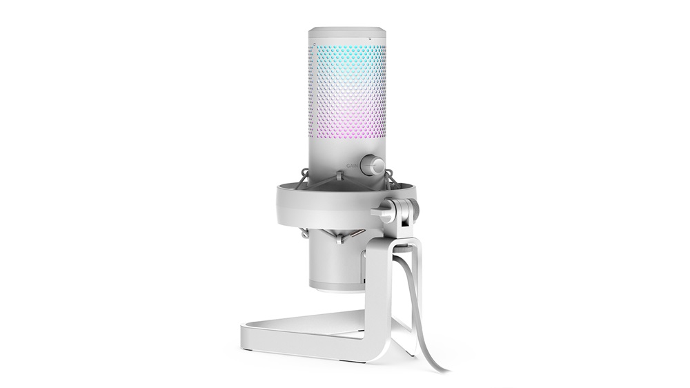 SPC Gear AXIS Onyx White USB streaming mikrofon