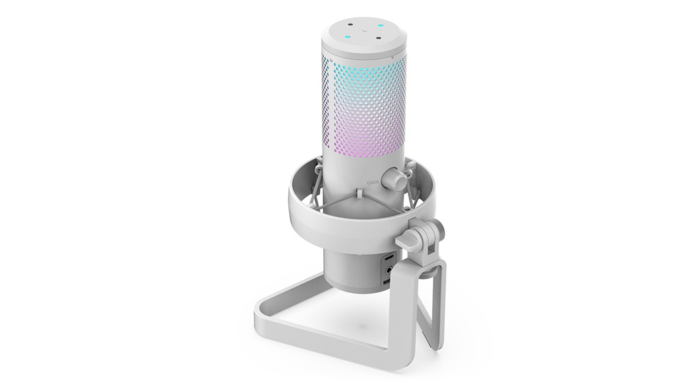 SPC Gear AXIS Onyx White USB streaming mikrofon