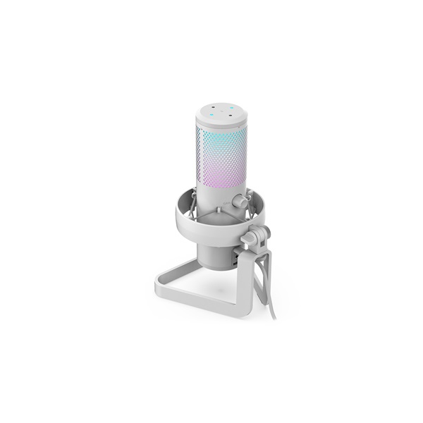 SPC Gear AXIS Onyx White USB streaming mikrofon