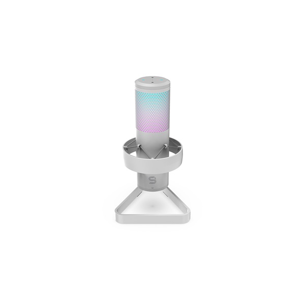 SPC Gear AXIS Onyx White USB streaming mikrofon