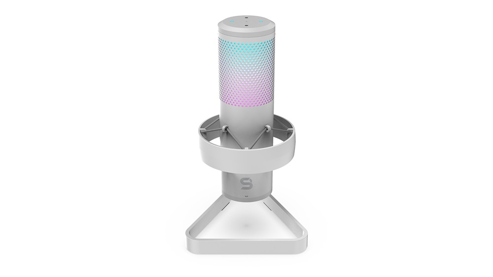 SPC Gear AXIS Onyx White USB streaming mikrofon
