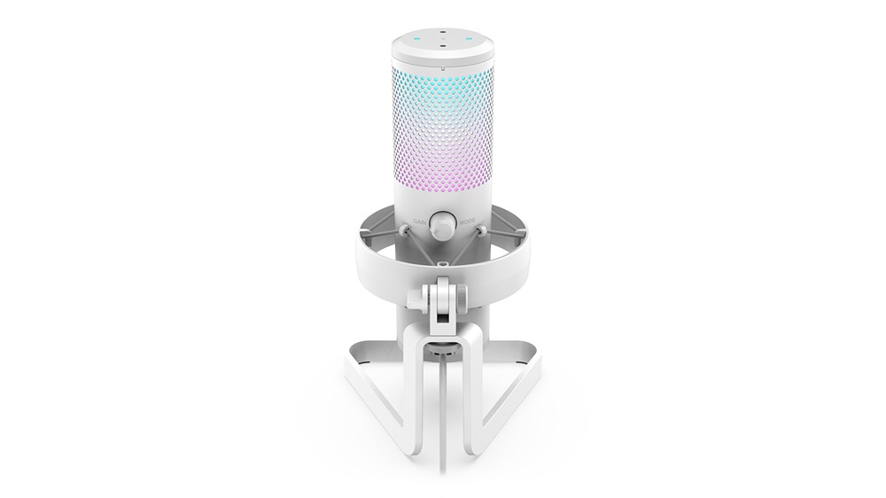 SPC Gear AXIS Onyx White USB streaming mikrofon