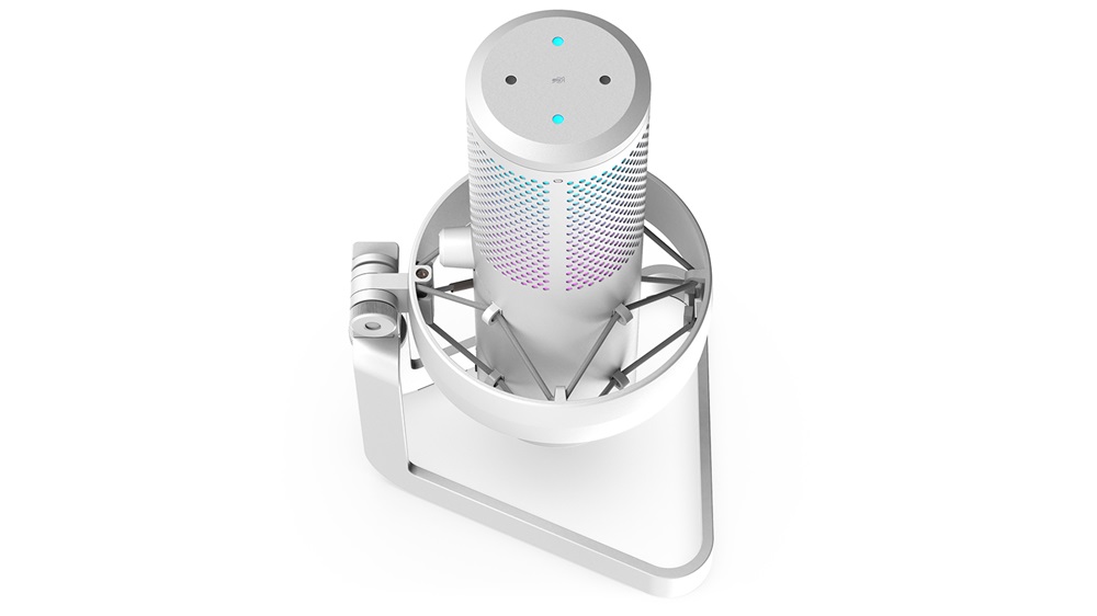 SPC Gear AXIS Onyx White USB streaming mikrofon