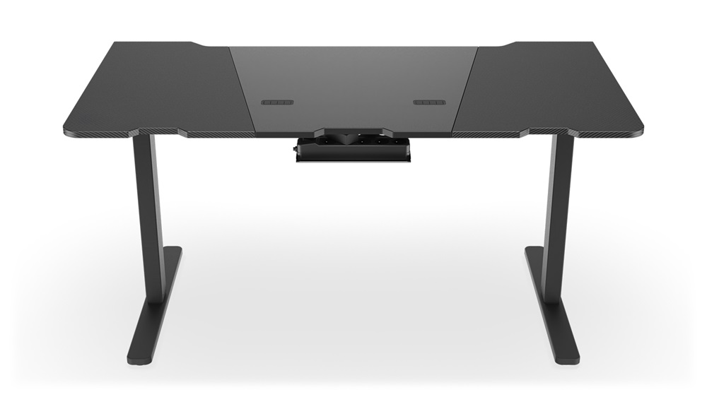SPC Gear GD700E fekete motorosan állítható gamer asztal