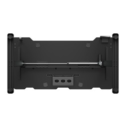 SPC Gear GD700E fekete motorosan állítható gamer asztal