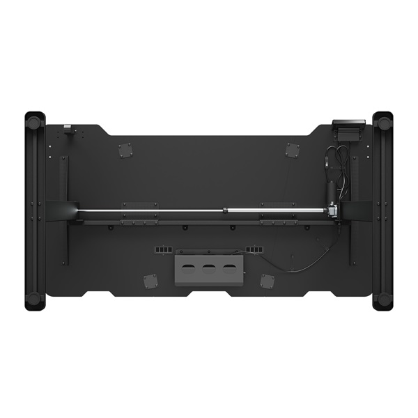 SPC Gear GD700E fekete motorosan állítható gamer asztal