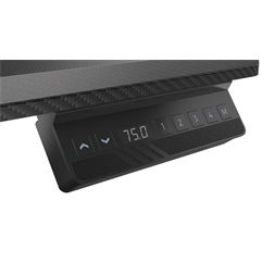 SPC Gear GD700E fekete motorosan állítható gamer asztal