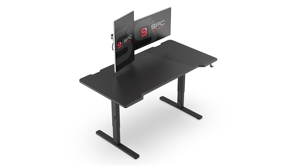 SPC Gear GD700 fekete gamer asztal