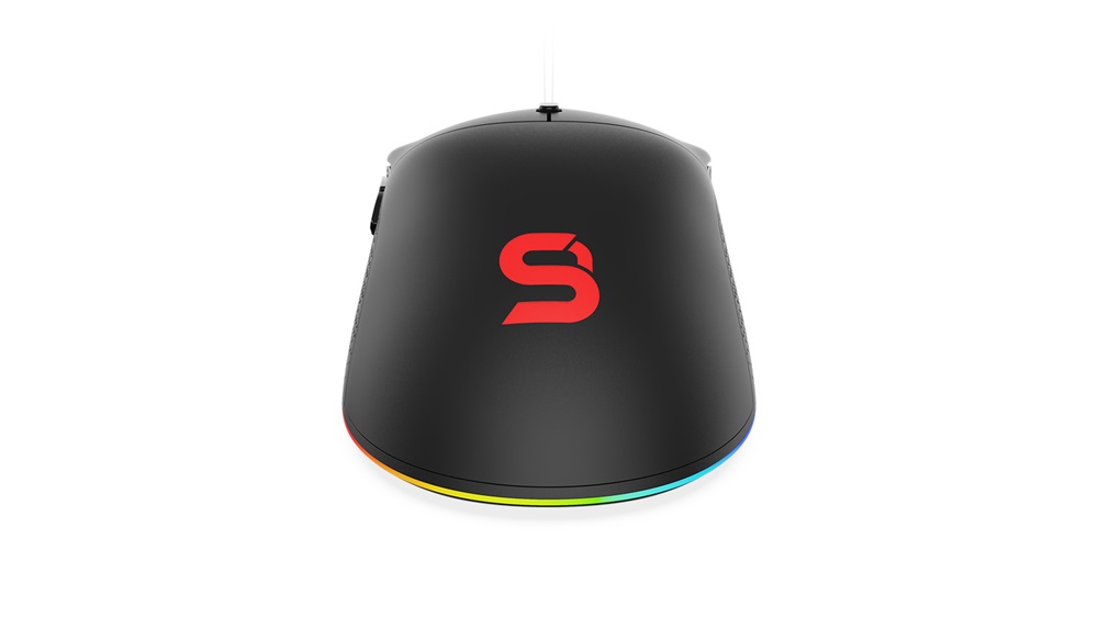 SPC Gear GEM Plus fekete gamer egér