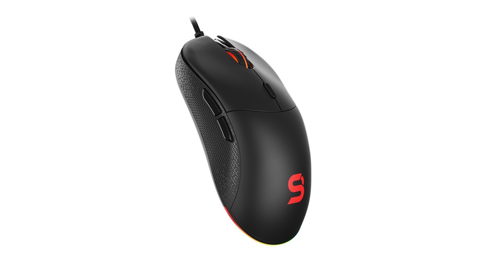 SPC Gear GEM Plus fekete gamer egér