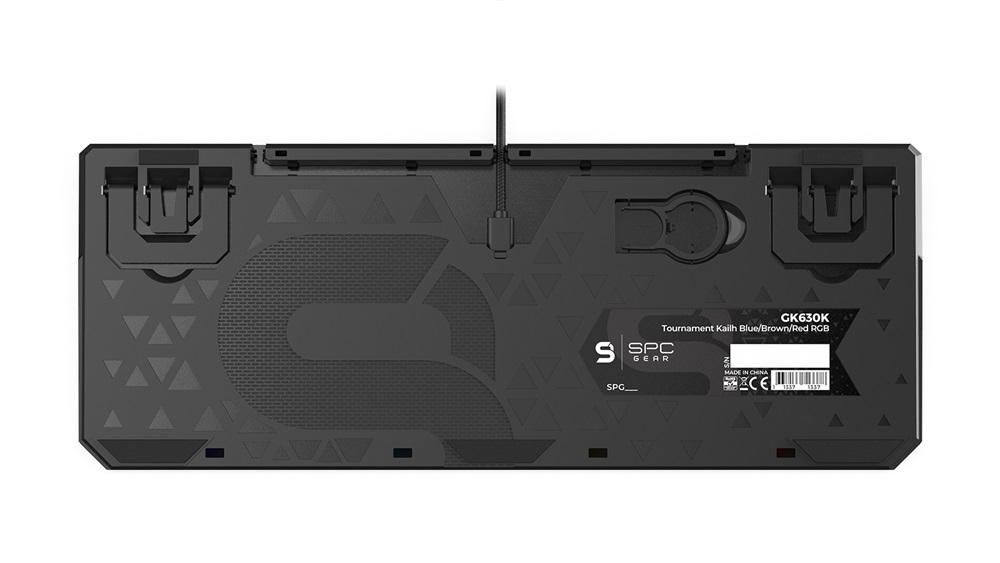 SPC Gear GK630K HU Tournament (Kailh Blue) RGB mechanikus gamer billentyűzet