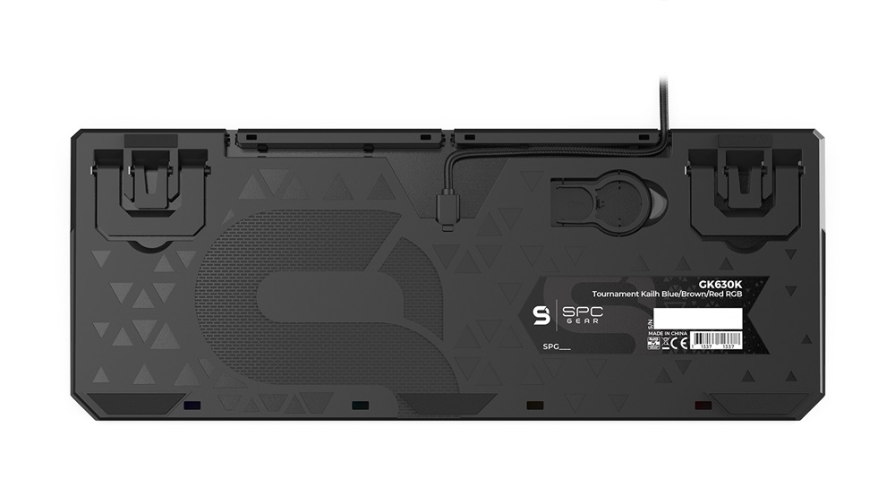 SPC Gear GK630K HU Tournament (Kailh Blue) RGB mechanikus gamer billentyűzet