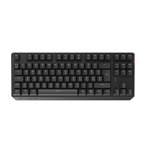 SPC Gear GK630K HU Tournament (Kailh Red) RGB mechanikus gamer billentyűzet