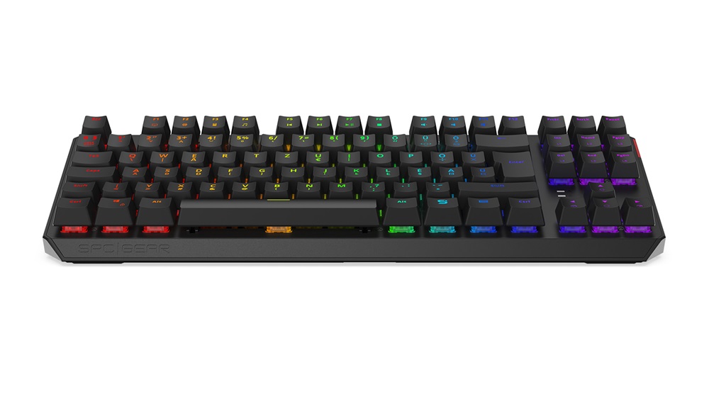 SPC Gear GK630K HU Tournament (Kailh Red) RGB mechanikus gamer billentyűzet