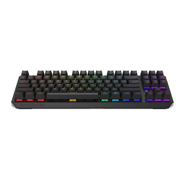 SPC Gear GK630K US Tournament (Kailh Blue) RGB mechanikus gamer billentyűzet