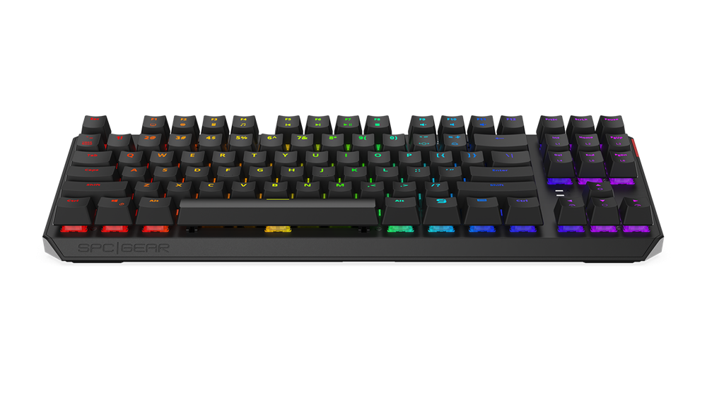 SPC Gear GK630K US Tournament (Kailh Blue) RGB mechanikus gamer billentyűzet