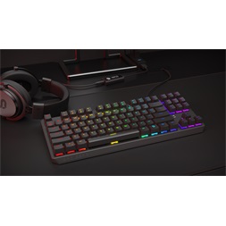 SPC Gear GK630K US Tournament (Kailh Blue) RGB mechanikus gamer billentyűzet