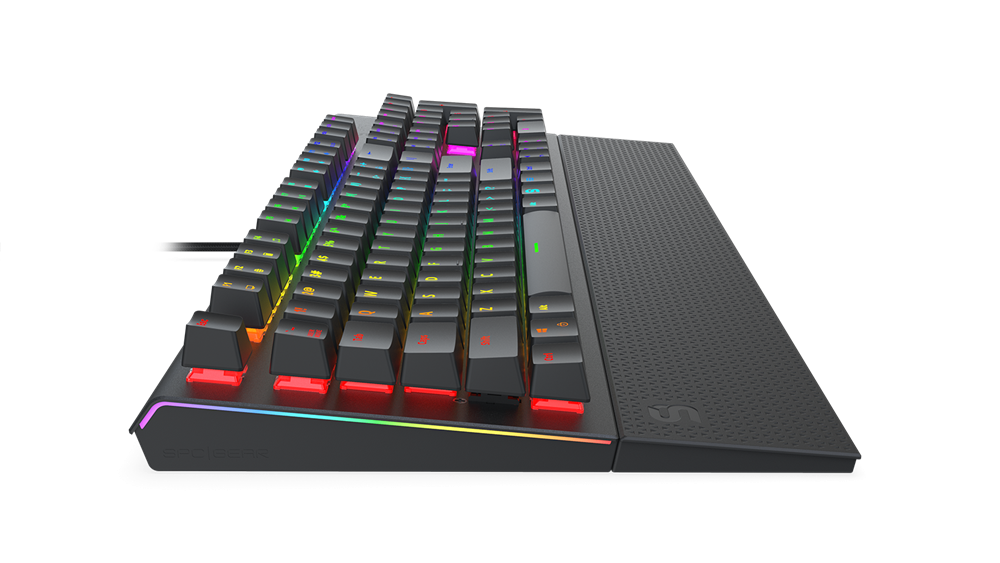 SPC Gear GK650K US Omnis (Kailh Blue) RGB mechanikus gamer billentyűzet