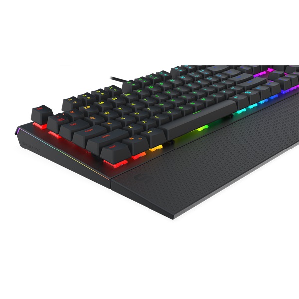 SPC Gear GK650K US Omnis (Kailh Blue) RGB mechanikus gamer billentyűzet