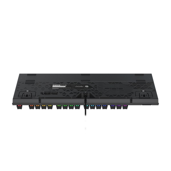 SPC Gear GK650K US Omnis (Kailh Blue) RGB mechanikus gamer billentyűzet