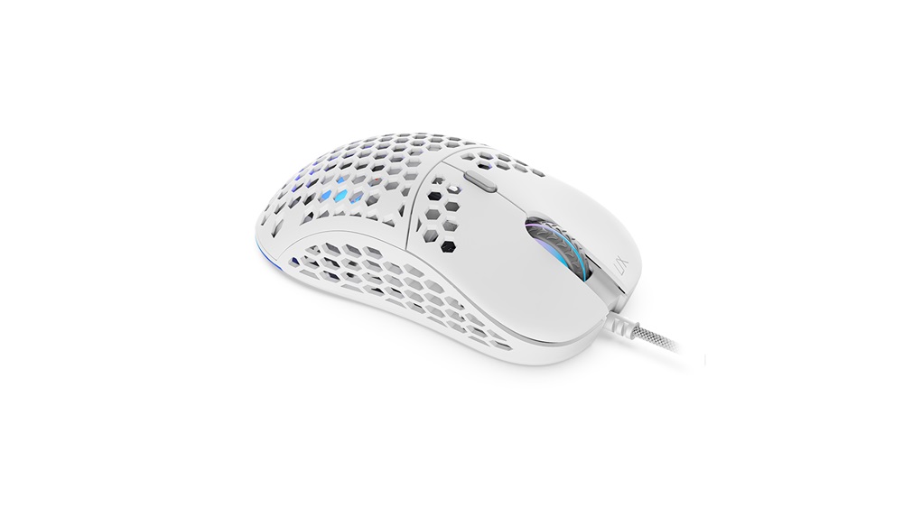 SPC Gear LIX Onyx fehér gamer egér