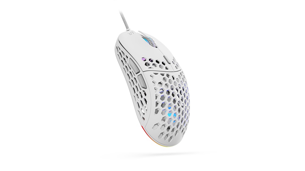SPC Gear LIX Onyx fehér gamer egér